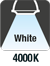 4000K White LED