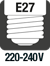 E27 lamp type