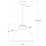 LEDS-C4 PEK E27 PENDANT LIGHT 00-4962-14-00