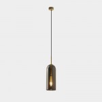LEDSC4 GLAM Pendant light gold smoked glass 00-8107-DN-12