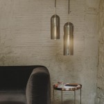 LEDSC4 GLAM Pendant light gold smoked glass 00-8107-DN-12
