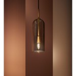 LEDSC4 GLAM Pendant light gold smoked glass 00-8107-DN-12