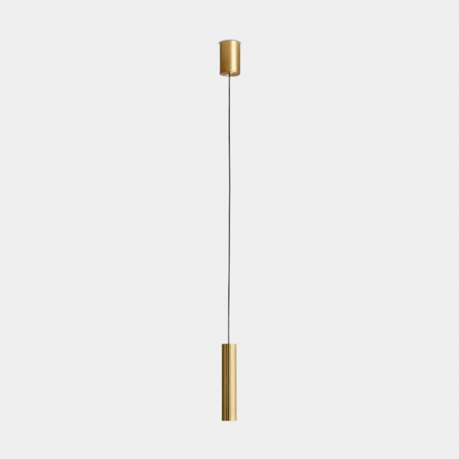 LEDSC4 Prolix surface mounted 7.6W LED pendant light mattte gold 00-8513-DN-DN