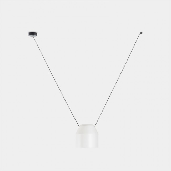 LEDSC4 Attic Hexagonal Shape V Pendant Light - 1200mm White Finish 00-9042-05-14