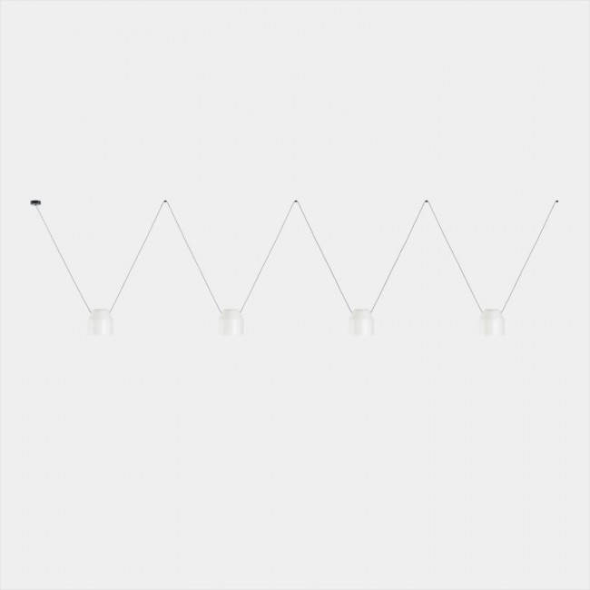 LEDSC4 Attic 4 Bodies Hexagonal Shape 1200mm Side - White 00-9048-05-14