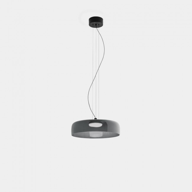 LEDS C4 Levels 1 Pendant Ø420mm Fumé Glass – 00-A026-05-12