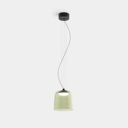 LEDSC4 Levels Single Shade Pendant Light Green – 00-A042-05-08