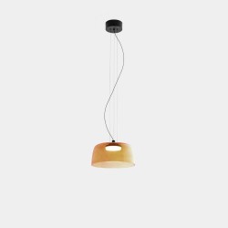 LEDSC4 Levels Ø320mm Single Shade Pendant Light Amber – 00-A043-05-15