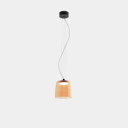 LEDS C4 Levels 1 Body Ø220mm Amber Glass – 00-A048-05-15