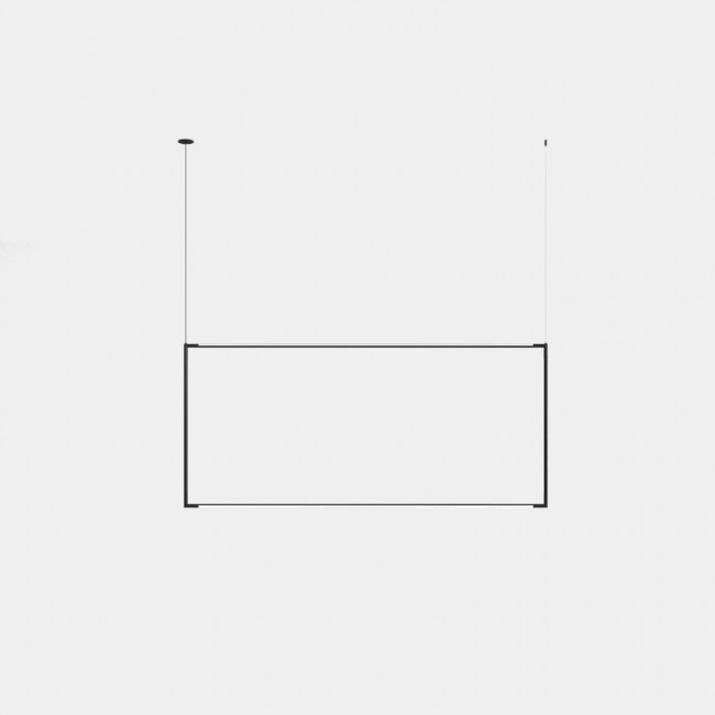 LEDSC4 Tubs Modular Rectangular Horizontal Pendant Light - 67.9W LED Warm-White 2700K DALI 00-A129-05-M1