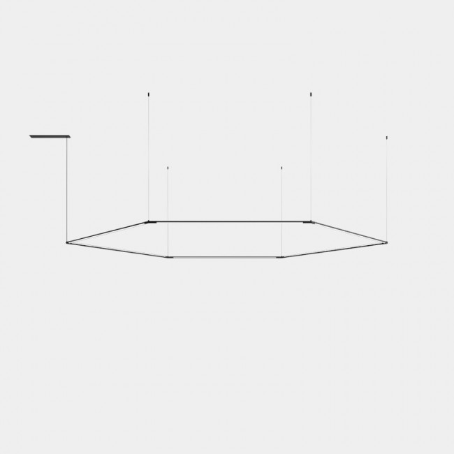 LEDSC4 Tubs Modular Hexagonal Pendant Light 00-A130-05-M1
