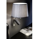 GROK HALL WALL LIGHT IN SATIN NICKEL 05-1941-81-82
