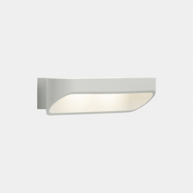 LEDS-C4 OVAL LED WALL LIGHT IN MATT WHITE