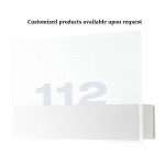LEDS-C4 GROK FLAT 16W LED WALL LIGHT MATT WHITE WITH TINTED GLASS