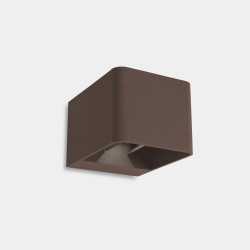 LEDSC4 Wilson Square Brown Wall Light – 05-9683-J6-CK