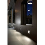 LEDS-C4 MICENAS RECESSED LED WALL LIGHT IN GREY