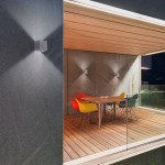 LEDS-C4 SIMENTI OUTDOOR LED UP AND DOWN WALL LIGHT, WARM WHITE LIGHT, CEMENT FINISH, 05-9971-DC-CL