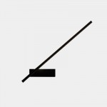 LEDSC4 Tubs Wall Fixture LED - 8.4W, DALI-2/PUSH Black Finish 05-A027-05-M1