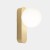 LEDSC4 Perlina Wall Fixture IP DALI 2 - Matte Gold Finish 05-A077-DN-DN