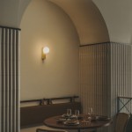 LEDSC4 Perlina Wall Fixture IP DALI 2 - Matte Gold Finish 05-A077-DN-DN