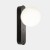 LEDSC4 Perlina USB Wall Fixture - Black Finish 05-A078-60-60