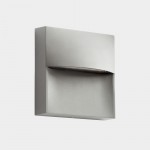LEDS C4 Sam 180mm Wall Light Grey DALI-2 – 05-E058-34-EH