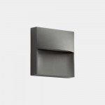 LEDS C4 Sam 140mm Wall Light Urban Grey – 05-E059-Z5-EH