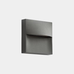 LEDS C4 Sam 140mm Wall Light Urban Grey – 05-E059-Z5-EH
