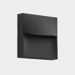 LEDS C4 Sam 180mm Wall Light Black ON-OFF – 05-E068-60-EH