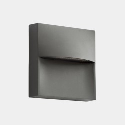 LEDS C4 Sam 180mm Wall Light Urban Grey ON-OFF – 05-E068-Z5-EH