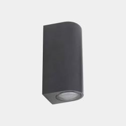 LEDS C4 Eko Double Emission Wall Light – Urban Grey 05-E159-Z5-37