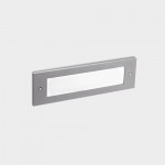 LEDS C4 Micenas Symmetrical Recessed Wall Light Grey – 05-E183-34-EH