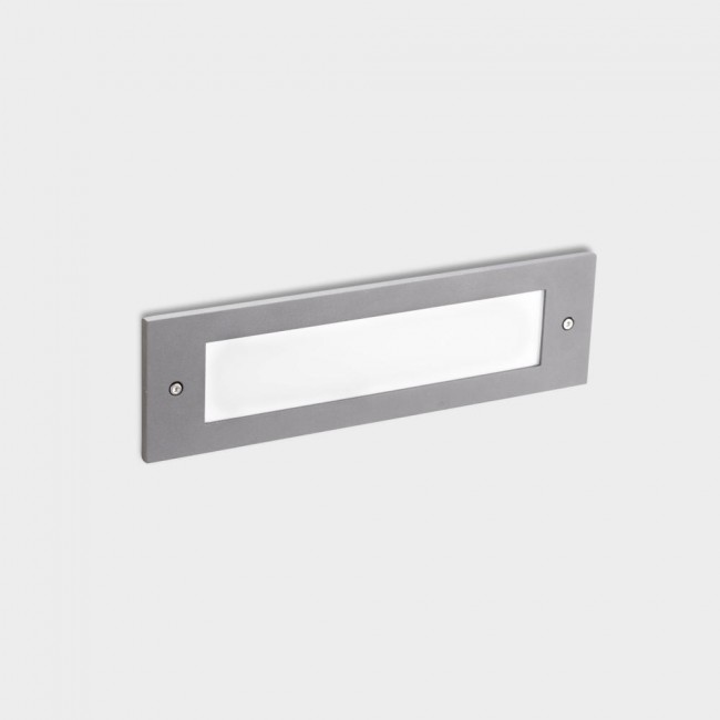 LEDS C4 Micenas Symmetrical Recessed Wall Light Grey – 05-E183-34-EH