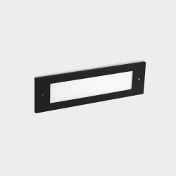 LEDS C4 Micenas Symmetrical Recessed Wall Light Black – 05-E183-60-EH
