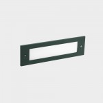 LEDS C4 Micenas Symmetrical Recessed Wall Light Fir Green – 05-E183-E3-EH
