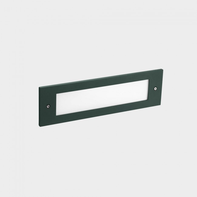 LEDS C4 Micenas Symmetrical Recessed Wall Light Fir Green – 05-E183-E3-EH