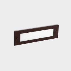 LEDS C4 Micenas Symmetrical Recessed Wall Light Brown – 05-E183-J6-EH
