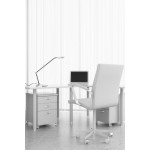 LEDS C4 Queen Chrome Black LED Desk/Table Lamp 10-3273-21-05