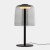 LEDSC4 LEVELS Table lamp smoked glass ø220mm