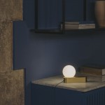 LEDSC4 Perlina Table Lamp LED 8.8W - Matte Gold Finish 10-A078-DN-DN