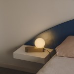 LEDSC4 Perlina Table Lamp LED 8.8W - Matte Gold Finish 10-A078-DN-DN