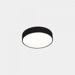 Caprice Ø240mm Ceiling Light in Black – 15-6196-60-M1