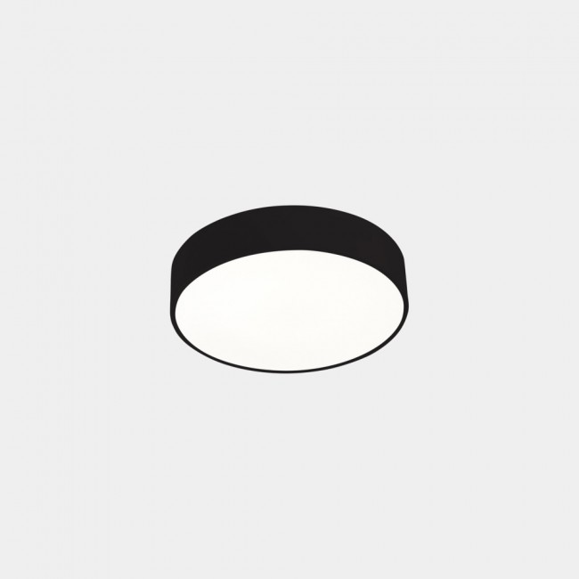 Caprice Ø240mm Ceiling Light in Black – 15-6196-60-M1