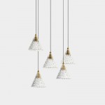 LEDS-C4 Veneto Pendant by Benedito Design 25W 15-7592-14-DO