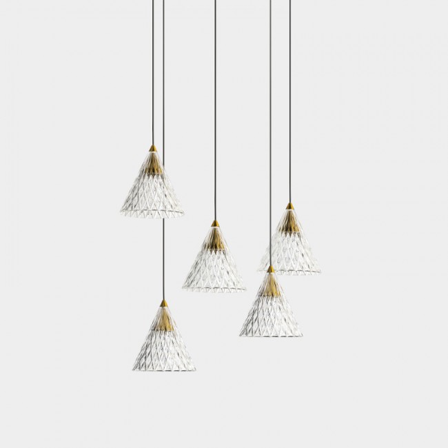 LEDS-C4 Veneto Pendant by Benedito Design 25W 15-7592-14-DO
