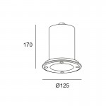 LEDS-C4 GEA OUTDOOR RECESSED CEILING DOWNLIGHT 15-9708-CA-37
