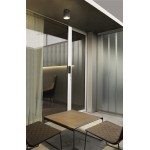 LEDS-C4 COSMOS 12W OUTDOOR CEILING LIGHT, WARM WHITE LIGHT, WHITE FINISH, 15-9790-14-CL