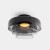 LEDS C4 Levels Surface Ceiling Light 3 Bodies Ø420mm + Ø320mm + Ø220mm Fumé Glass DALI-2 – 15-A142-05-12