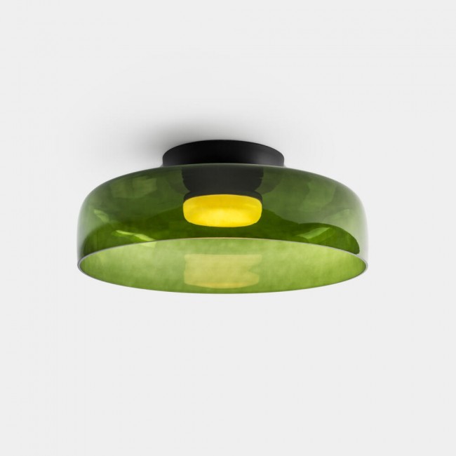 Levels Ceiling 1 Body Ø420mm Green CASAMBI – 15-A145-05-08