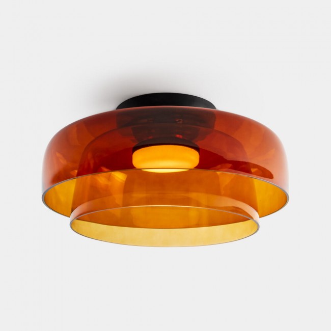 Levels Ceiling 2 Bodies Ø420mm + Ø320mm Amber – 15-A147-05-15